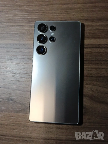 Бюджетен Samsung S25 Ultra реплика - 10 ядрен, 12 гб рам, 512 гб, Сив, снимка 4 - Samsung - 54490540