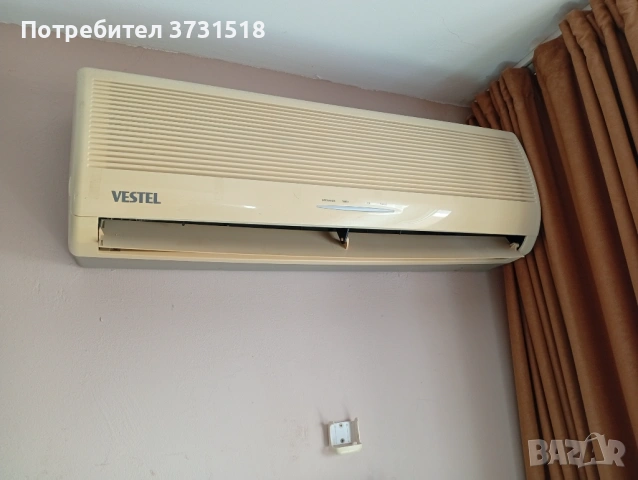 Климатик Vestel 9ка, отлично работещ топло/студено