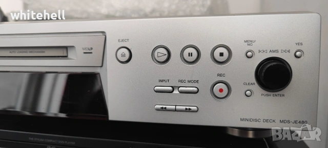 Sony MDS-JE480 - Minidisc deck - Минидиск дек, снимка 4 - Аудиосистеми - 54235152