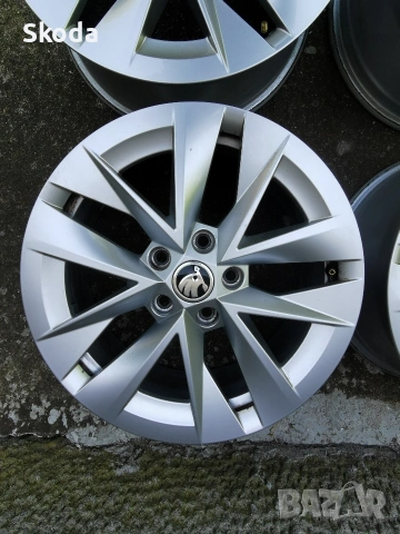 джанти Skoda 17 5x112 , снимка 3 - Гуми и джанти - 54516134