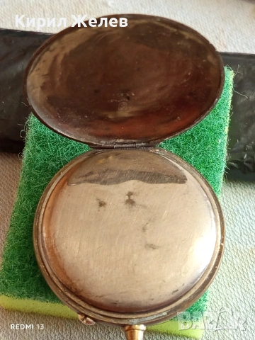 Джобен часовник керамичен циферблат рядък за КОЛЕКЦИОНЕРИ 52033, снимка 6 - Антикварни и старинни предмети - 54078255