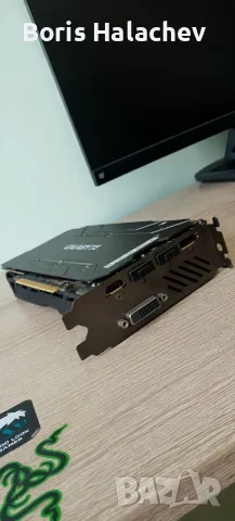Gigibayte rx580 8gb ram GPU видеокарта, снимка 3 - Видеокарти - 55470960