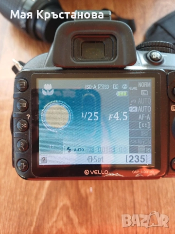 nikon d3100 digital camera , снимка 5 - Фотоапарати - 54419991