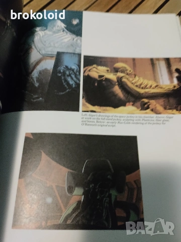 Book of Alien от Пол Сканлън (Paul Scanlon) и Майкъл Грос (Michael Gross), снимка 12 - Други - 54599558