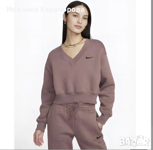 Дамска блуза Nike, снимка 2 - Блузи с дълъг ръкав и пуловери - 55165119
