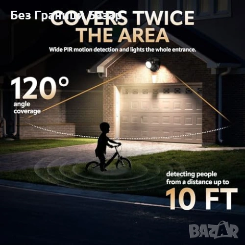 Нови LED лампи със сензор за движение безжични на батерии 2 броя комплект, снимка 4 - Други - 54151793