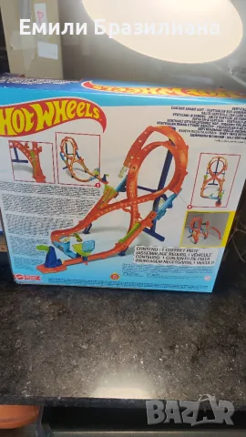 Игрален комплект Hot Wheels - Екшън писта осморка -ЧИСТО НОВА, снимка 4 - Коли, камиони, мотори, писти - 55559749