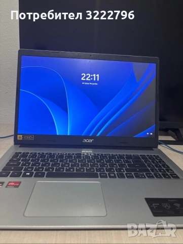 Acer aspire + ПОДАРЪК МИШКА