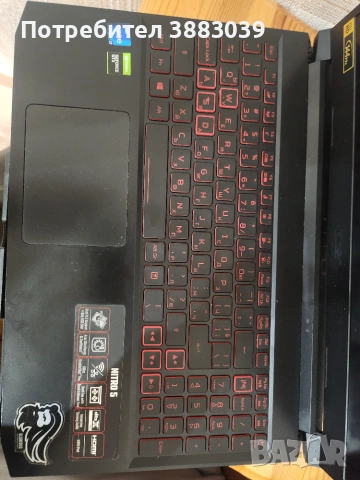 Лаптоп за игри Acer, снимка 3 - Лаптопи за игри - 55242214