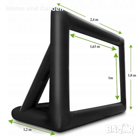 🎬 Надуваем проекционен екран за кино на открито, снимка 10 - Друга електроника - 53961094