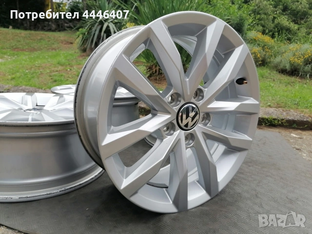 Оригинални джанти 16" 5х112 VW, снимка 2 - Гуми и джанти - 54948696