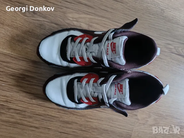 Детски маратонки Nike Air Max 90 – № 34, снимка 4 - Детски маратонки - 55360821