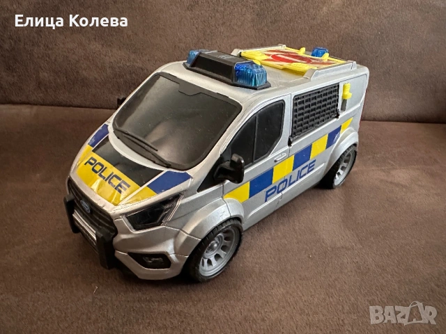 Играчка полицейска кола Dickie Ford Transit, 28 см