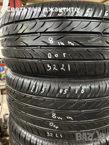 Гуми 215/45/16 4 броя Platin , снимка 2 - Гуми и джанти - 55160386