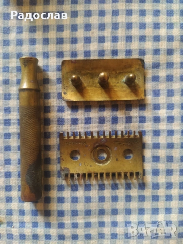 стара самобръсначка Gillette , снимка 5 - Мъжка козметика - 54646457