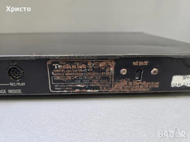 🌈🔊 Technics SH-8040 🔊🌈, снимка 6 - Еквалайзери - 55614707