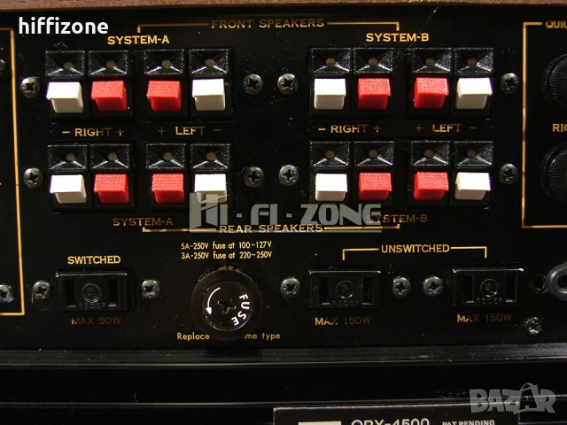 Ресивър  Sansui qrx-4500 , снимка 10 - Ресийвъри, усилватели, смесителни пултове - 54053893
