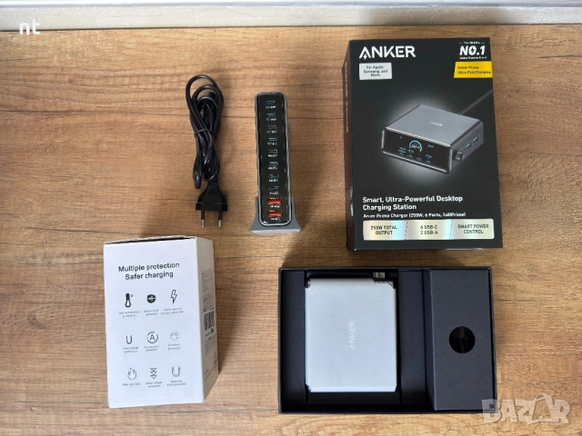 Anker Gan зарядно и 800 w друго
