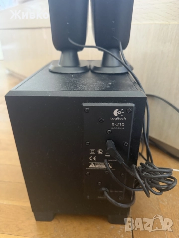 Logitech X-210 2.1 Speaker System – Subwoofer + 2 Speakers, снимка 2 - Аудиосистеми - 55575887
