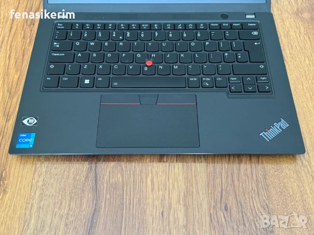 14' Full HD Core i5-1335u Lenovo ThinkPad L14 Gen 4 16GB DDR4/256GB NVMe/Iris XE/Подсветкa/Бат 8ч, снимка 7 - Лаптопи за работа - 54775031