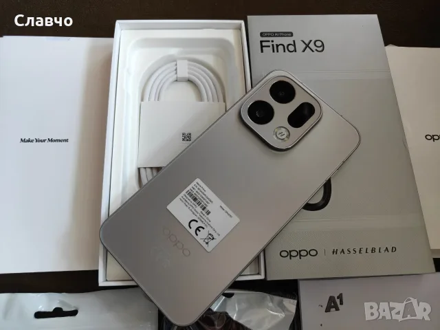 Oppo Find X9 12/512 с гаранция,като нов, снимка 2 - Други - 55422088