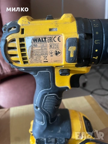 Комплект DeWALT акумулаторни инструменти DCD785, DCF885, снимка 4 - Винтоверти - 54702195