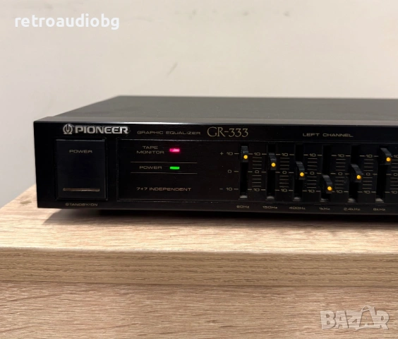 🔉Стерео еквалайзер PIONEER GR-333 - 7 бандов🔉, снимка 2 - Ресийвъри, усилватели, смесителни пултове - 54325402