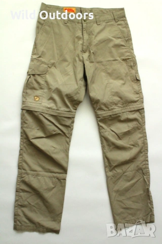 FJALLRAVEN Karl Zip-off trousers - мъжки панталон, размер 46 (S)