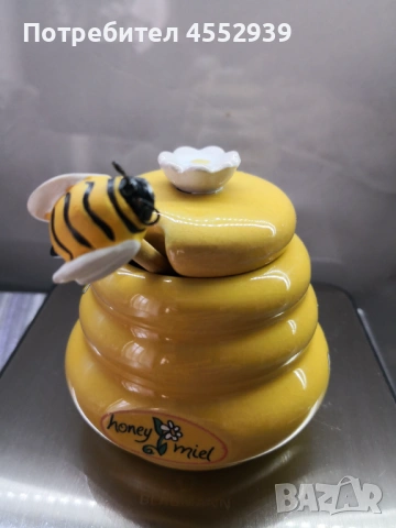 Порцеланови фигури и бурканче за мед , снимка 13 - Декорация за дома - 54159531