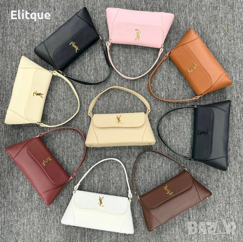 чанти 👜 Yves S𝐚𝐢𝐧𝐭 𝐋𝐚𝐮𝐫𝐞𝐧𝐭 🔂𝐒𝐈𝐙𝐄:↕️𝟏𝟑 𝐜𝐦 ↔️𝟐𝟖𝐜𝐦 ✅ , снимка 3 - Чанти - 54485225
