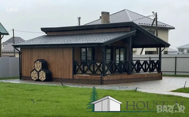 Архитектурен проект за рамкова къща, снимка 2 - Къщи - 49755411