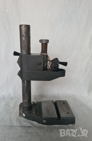 Масивна метална стойка за бормашина дрелка Ретро качество, снимка 3 - Други инструменти - 53965122