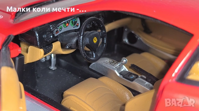 метална количка Ferrari 360 Мodena , мащаб 1:18, снимка 7 - Колекции - 54900472