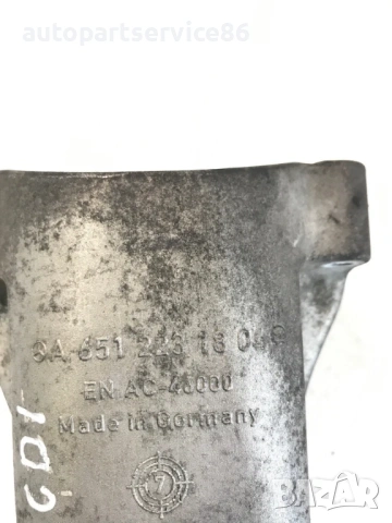 Стойка на двигател OM651 за Mercedes Sprinter W906 2.2 CDI (2010) A6512231804, снимка 3 - Части - 53972200