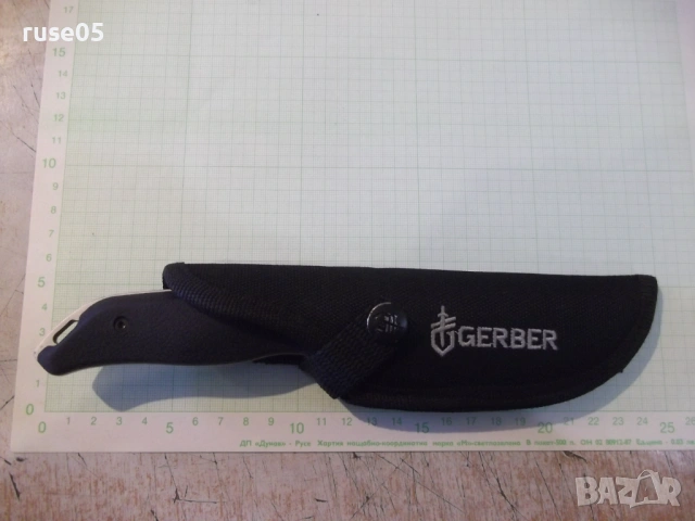 Нож "GERBER" с калъф нов, снимка 8 - Ножове - 54668469