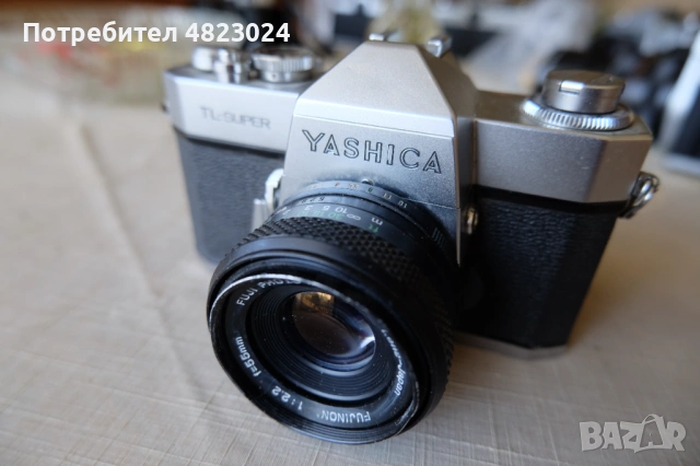 Yashica camera & Fujinon 50mm f2.2. M42 Mount