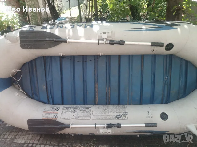 Надуваема лодка INTEX Mariner-3 , снимка 3 - Екипировка - 55529067