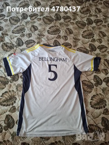 Тениска Adidas Real Madrid Bellingham, снимка 2 - Футбол - 55670934