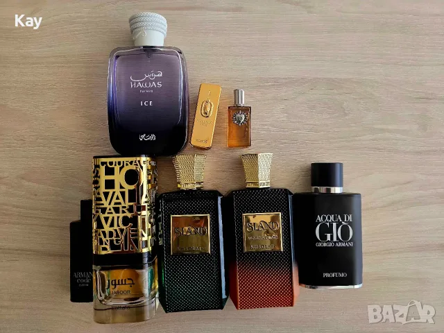 Отливки от парфюми - YSL, Tom Ford, Layton, Armani, Lattafa - от лична колекция | 5ml, снимка 5 - Унисекс парфюми - 55322184
