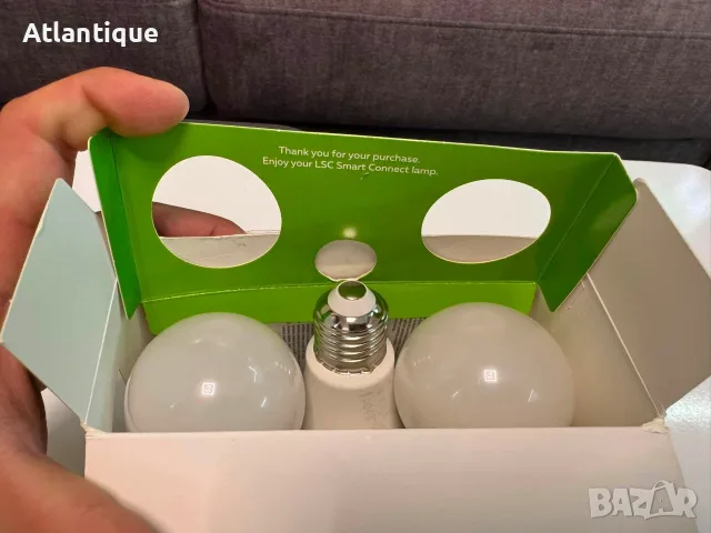 Smart LED RGB крушки Е27 работят чрез приложение, снимка 3 - Крушки - 55600115