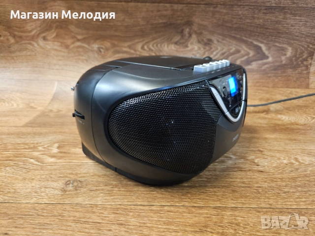 Радиокасетофон с диск MOOOV 477131 Чисто ново. ​Преносима Аудио Система Mooov CD/MP3/Касета/Радио – , снимка 8 - Радиокасетофони, транзистори - 54884514