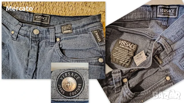 Versace Jeans оригинални дамски дънки размер 34, снимка 15 - Дънки - 55557848