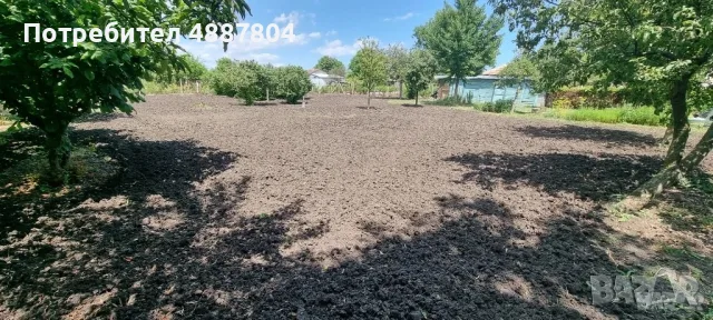 Продавам парцел в регулация 1200 кв.м с бунгало и ток и вода, снимка 2 - Парцели - 55346314