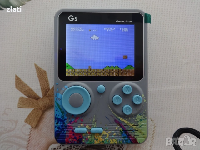 Продавам G5 Game Box – Ретро игрова конзола с 500 игри, снимка 5 - Други игри и конзоли - 54500529
