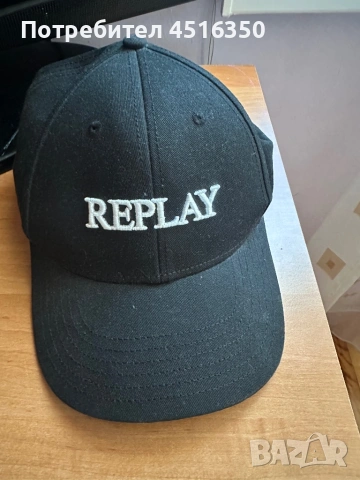шапка с козирка replay