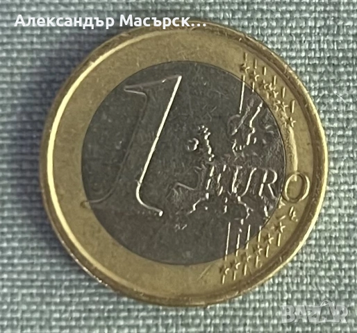 🇮🇹 Италия 1 Евро 2010 • Витрувиански човек • Възможен лек Misaligned Core дефект, снимка 2 - Нумизматика и бонистика - 54699942