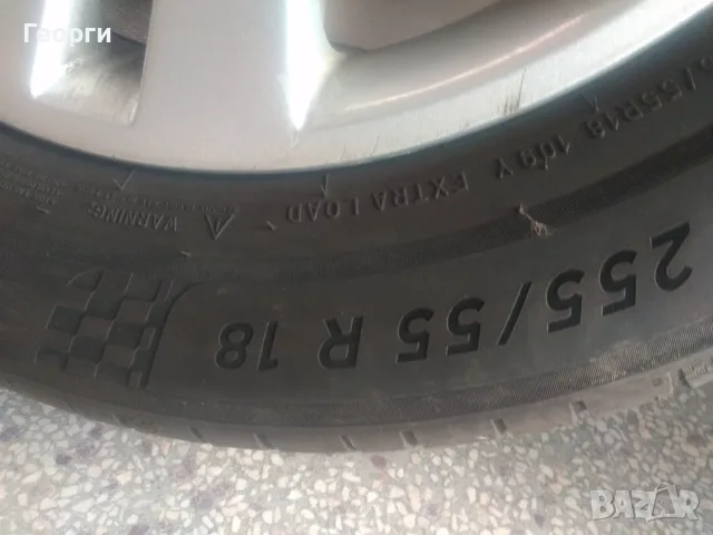 Джанти с гуми оригинални за Subaru Tribeca/Outback 18х8JJ OFF55,, снимка 10 - Гуми и джанти - 55570028