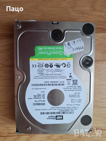 WD 640GB/тестван, снимка 10 - Твърди дискове - 54986199
