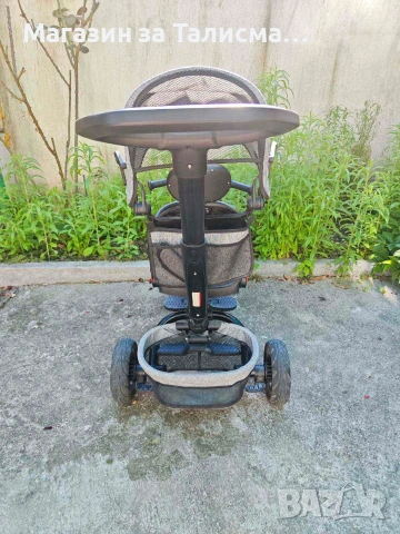 Детска Триколка BYOX EXPLORE СИВА, снимка 4 - Детски велосипеди, триколки и коли - 55010598