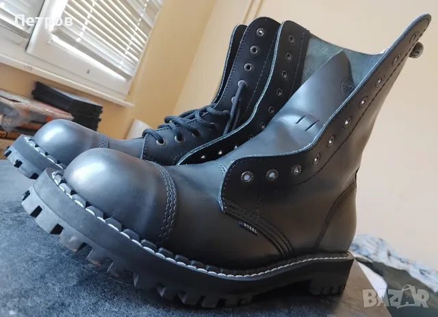 Кубинки - Steel 10 дупки, размер 46, снимка 2 - Мъжки боти - 55508971